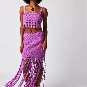 Saylor Elie Crochet Set